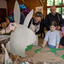 Leśne poszukiwanie pisanek na Barbarce