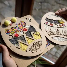 Leśne poszukiwanie pisanek na Barbarce