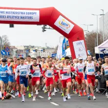 Bieg na 5 km w ramach Halowych Mistrzostw Europy Masters 