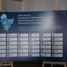 Pierwsza rocznica powstania Konwentu Przewodniczących Rad Powiatów i Gmin Obszaru Metropolii Toruńskiej 