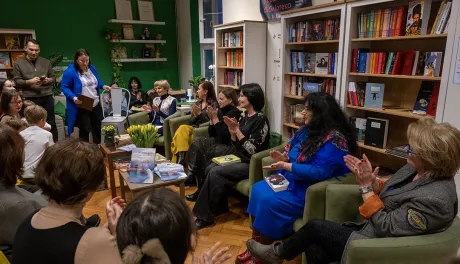 Otwarcie Ukraińskiej Biblioteki