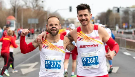 Bieg na 5 km w ramach Halowych Mistrzostw Europy Masters 