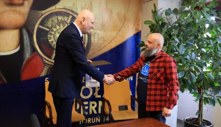 Podziękowania dla bohaterów akcji ratunkowej na Wiśle, 19.04.2024 r.