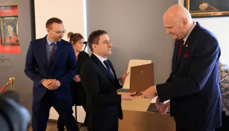 Wręczenie zaświadczeń o wyborze