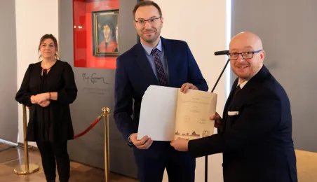 Wręczenie zaświadczeń o wyborze