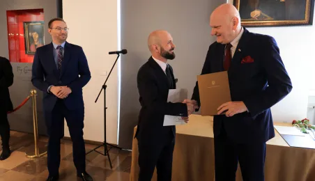 Wręczenie zaświadczeń o wyborze