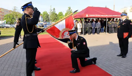 Komendant Grudziński powołany na stanowisko