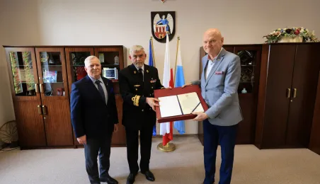  Spotkanie z kontradmirałem prof. dr hab. Tomaszem Szubrychtem, 6.05.2024 r.