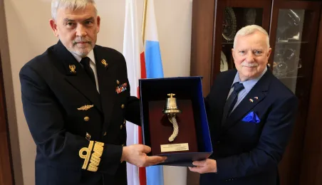  Spotkanie z kontradmirałem prof. dr hab. Tomaszem Szubrychtem, 6.05.2024 r.