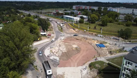 Przebudowa Szosy Okrężnej w sierpniu 2024