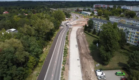 Przebudowa Szosy Okrężnej w sierpniu 2024