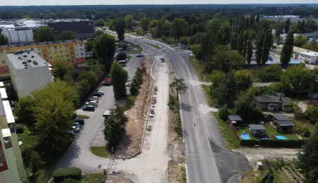 Przebudowa Szosy Okrężnej w sierpniu 2024