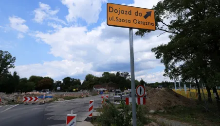 Przebudowa Szosy Okrężnej w sierpniu 2024