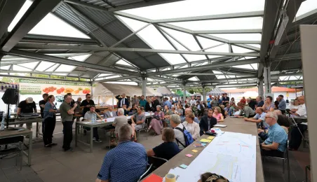 Spotkanie na targowisku miejskim