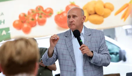 Spotkanie na targowisku miejskim