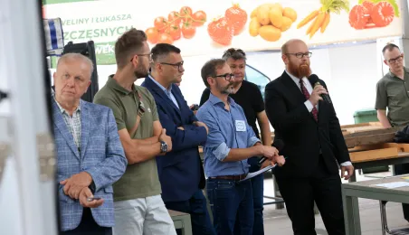 Spotkanie na targowisku miejskim