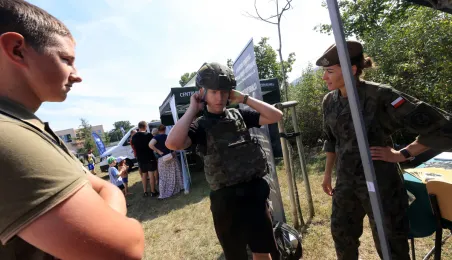 Rodzinny piknik militarny