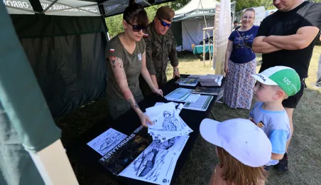 Rodzinny piknik militarny