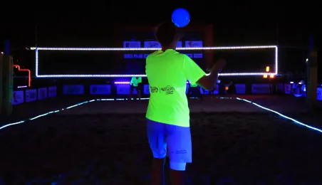 Anielska Plaża 2024 - mecz nocny