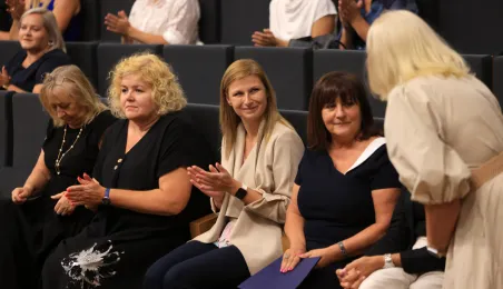 Nauczyciele dyplomowani odebrali akty nadania stopnia awansu