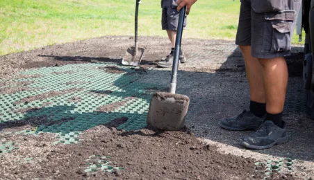 Usprawnianie bulwaru, sierpień 2024 r.