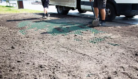 Usprawnianie bulwaru, sierpień 2024 r.