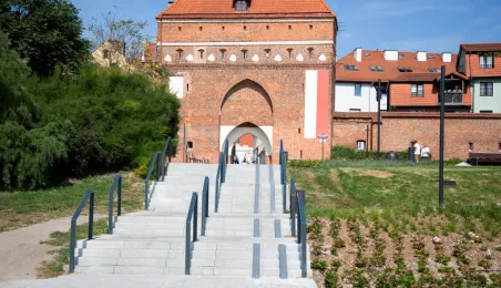 Usprawnianie bulwaru, sierpień 2024 r.