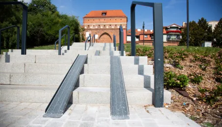 Usprawnianie bulwaru, sierpień 2024 r.