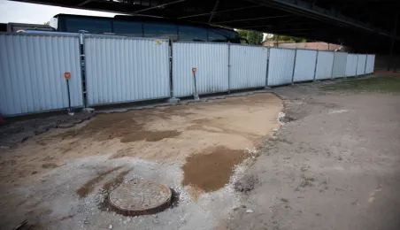 Usprawnianie bulwaru, sierpień 2024 r.