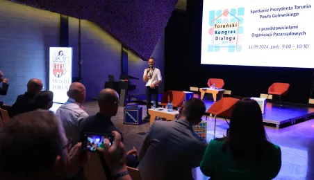 Toruński Kongres Dialogu - spotkanie z organizacjami pozarządowymi