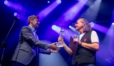 Grzegorz Minicz z medalem Gloria Artis, 12.09.2024 r.