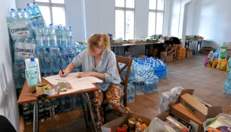 Transport darów dla powodzian, 18.09.2024 r.
