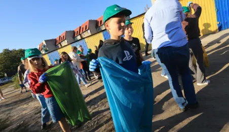 Sprzątanie świata w Szkole Podstawowej nr 24 w Toruniu