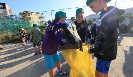 Sprzątanie świata w Szkole Podstawowej nr 24 w Toruniu
