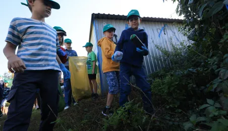 Sprzątanie świata w Szkole Podstawowej nr 24 w Toruniu