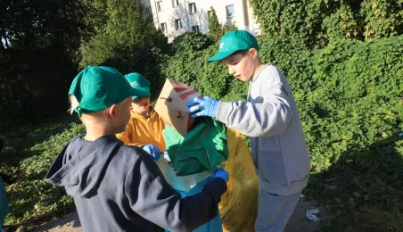 Sprzątanie świata w Szkole Podstawowej nr 24 w Toruniu