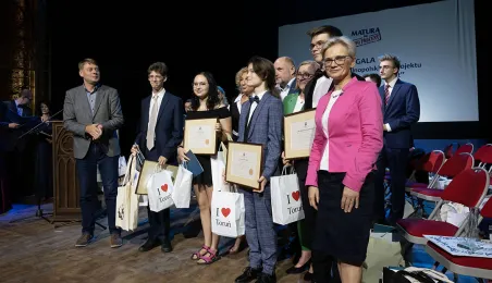 Toruński finał ogólnopolskiego projektu "Matura na 100 Procent"