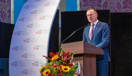 Podsekretarz stanu w MSiT Piotr Borys