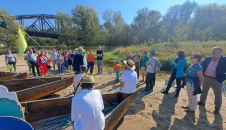 Widok na Toruń - rajd rowerowy, spływ i wycieczka