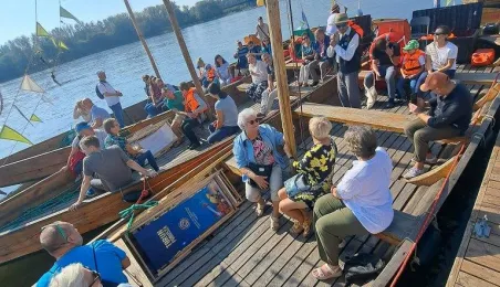 Widok na Toruń - rajd rowerowy, spływ i wycieczka