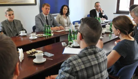 Spotkanie z dyplomatami z Litwy