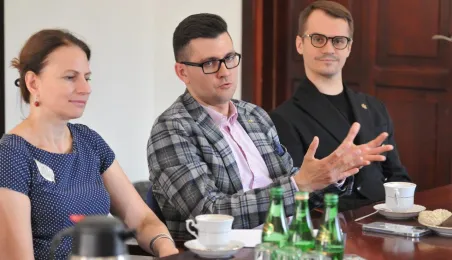 Spotkanie z dyplomatami z Litwy