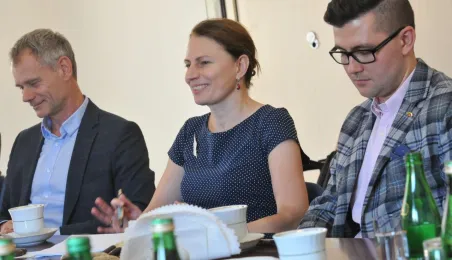 Spotkanie z dyplomatami z Litwy