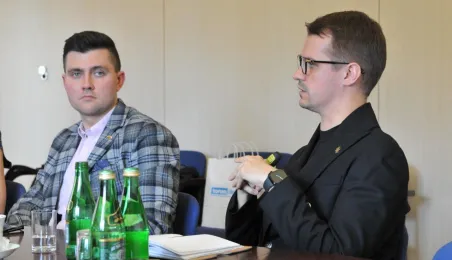 Spotkanie z dyplomatami z Litwy