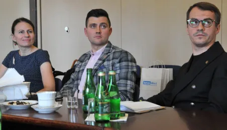 Spotkanie z dyplomatami z Litwy