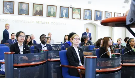 Młodzież z Filadelfii w Toruniu