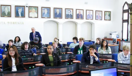 Młodzież z Filadelfii w Toruniu