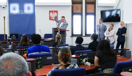 Młodzież z Filadelfii w Toruniu