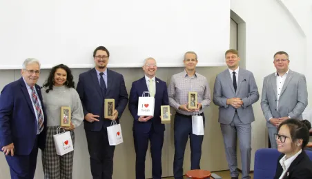 Młodzież z Filadelfii w Toruniu