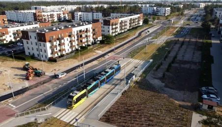 Osiedle Jar i budowa szkoły przy ul. Grasera z lotu ptaka, fot. Sławomir Kowalski
